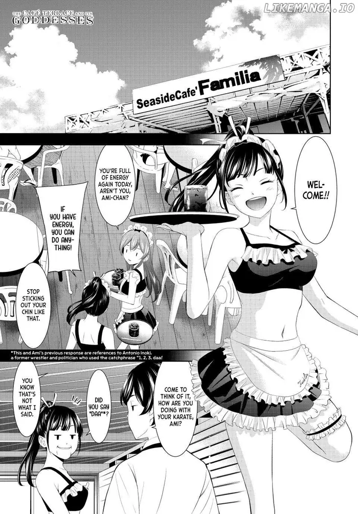 Megami no Cafe Terrace Chapter 150 image 01_optimized